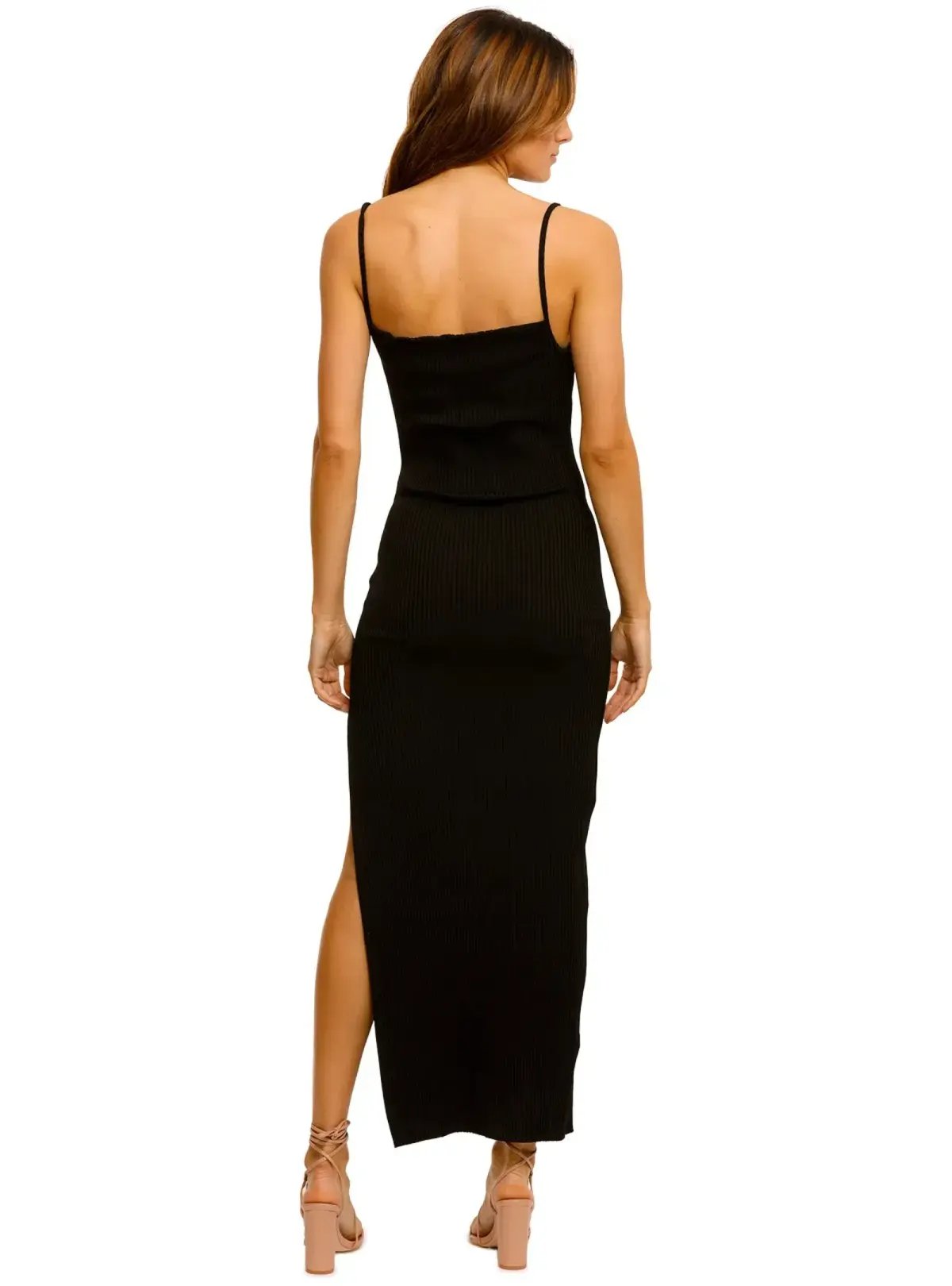 Bec & Bridge Lila Midi Dress Black Size AU 6 photo 3
