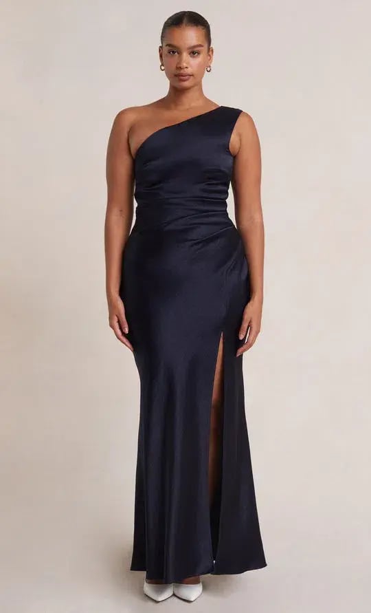 Bec & Bridge The Dreamer Asym Dress in Ink Navy Size 10 photo 5