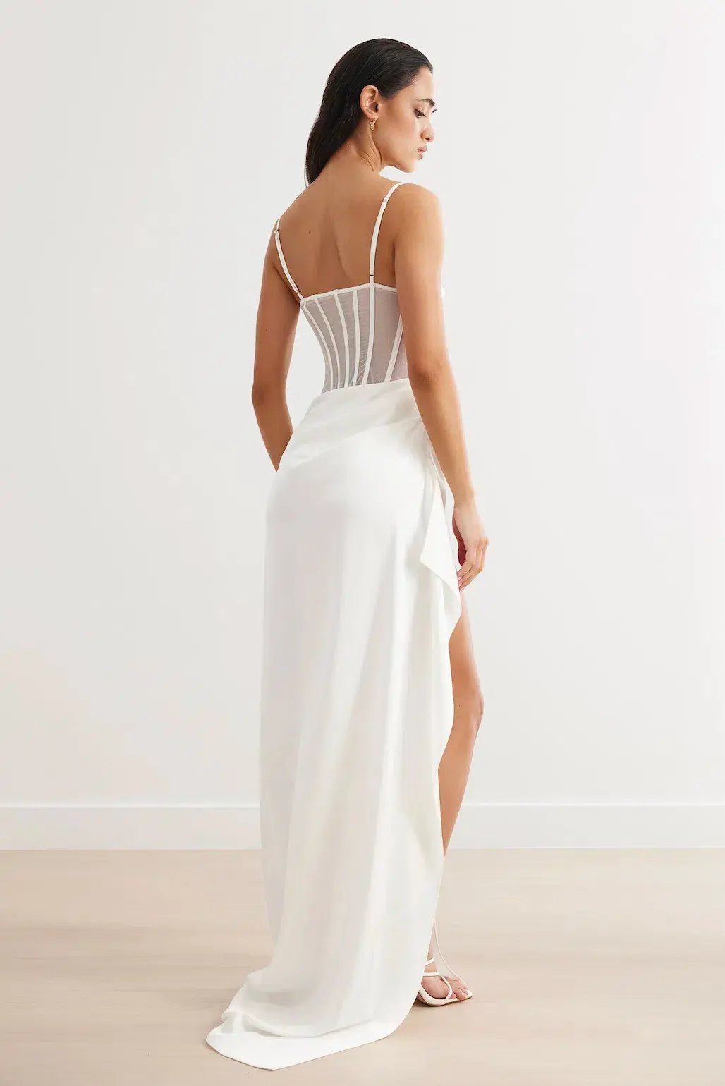 Studio Minc Studio Lexi Estelle Maxi Dress White Size 10 photo 2