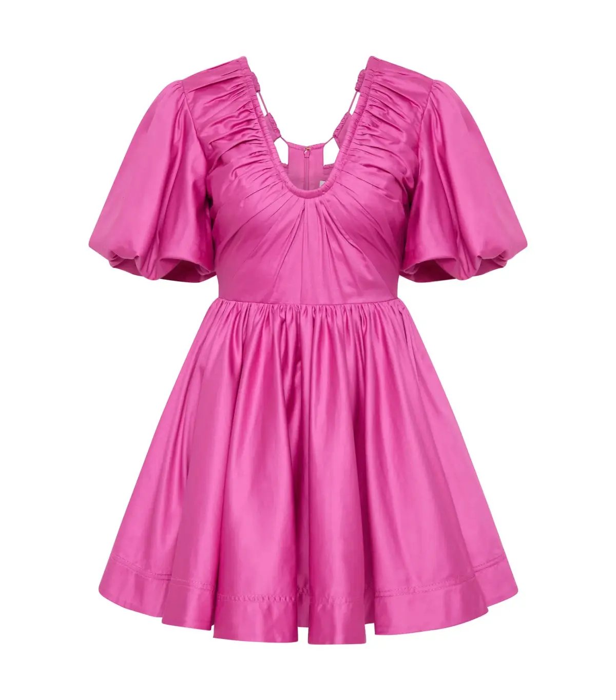Aje Cresting Mini Dress Fuchsia Rose Size AU 12 photo 4