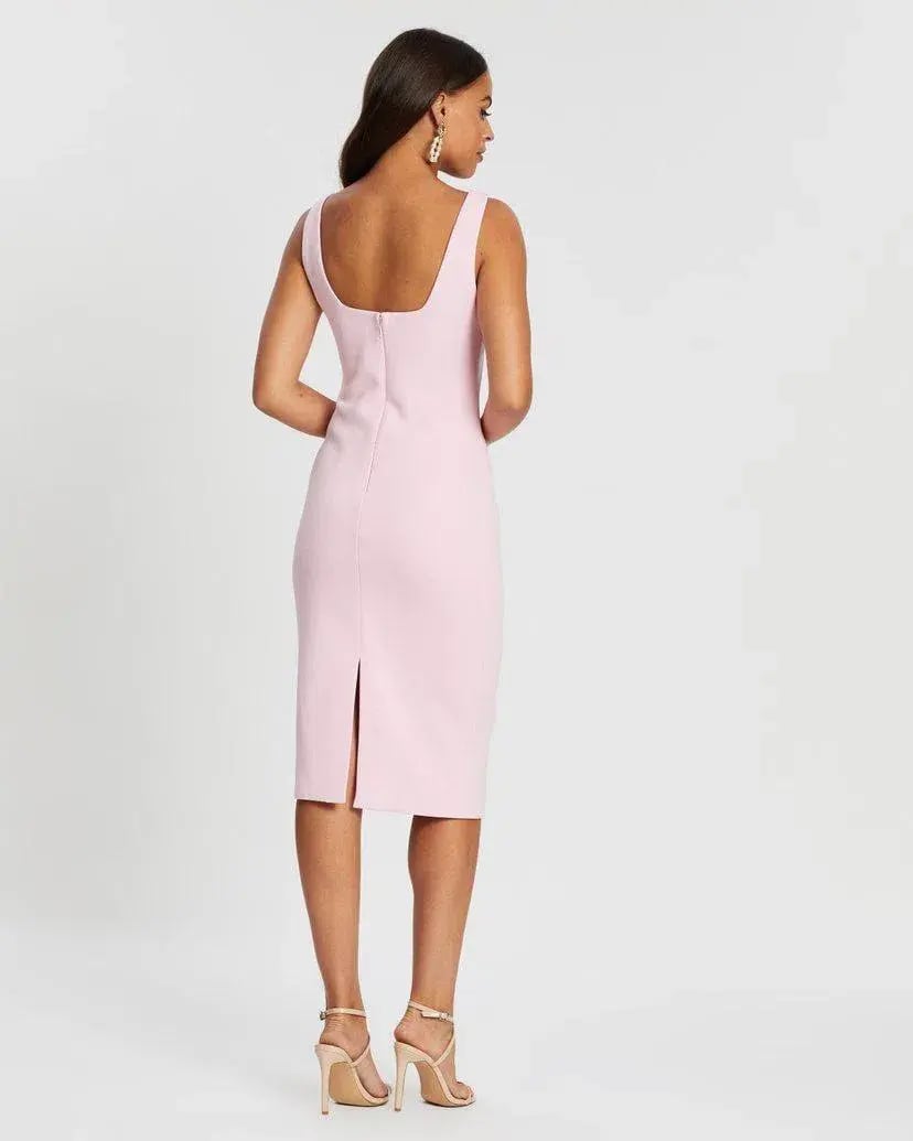 Mossman The Heart & Soul Midi Dress Pink Size 8 photo 2