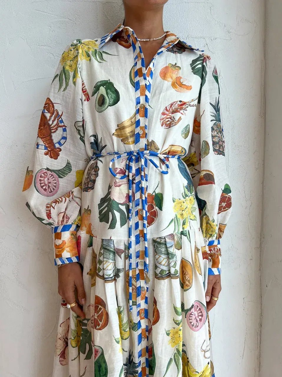Alemais Theo Shirtdress Print Size 14 photo 6