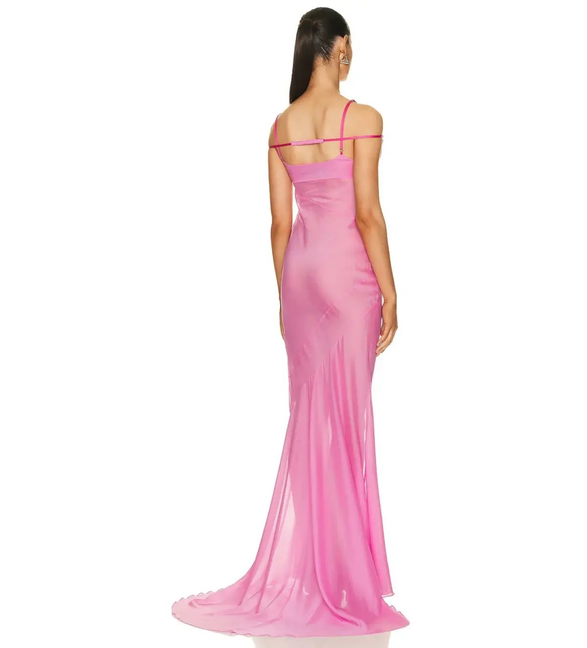 Jacquemus La Robe Draggiu Pink Size 38 / AU 10 photo 2