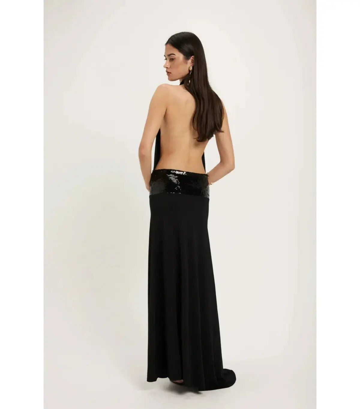 Ance Gria Adele Maxi Gown Black Size AU 8 photo 6