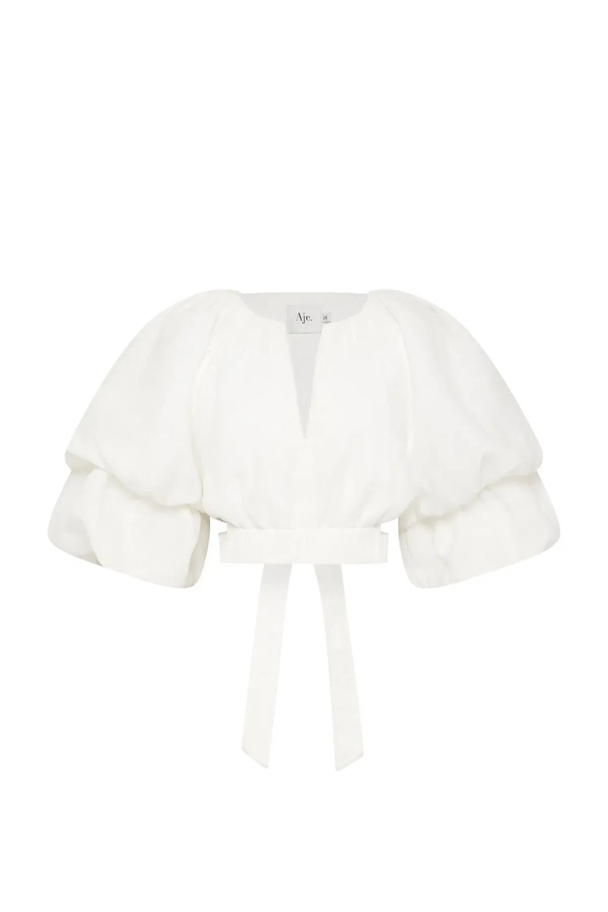 Aje Impression Top White Size 4 photo 3