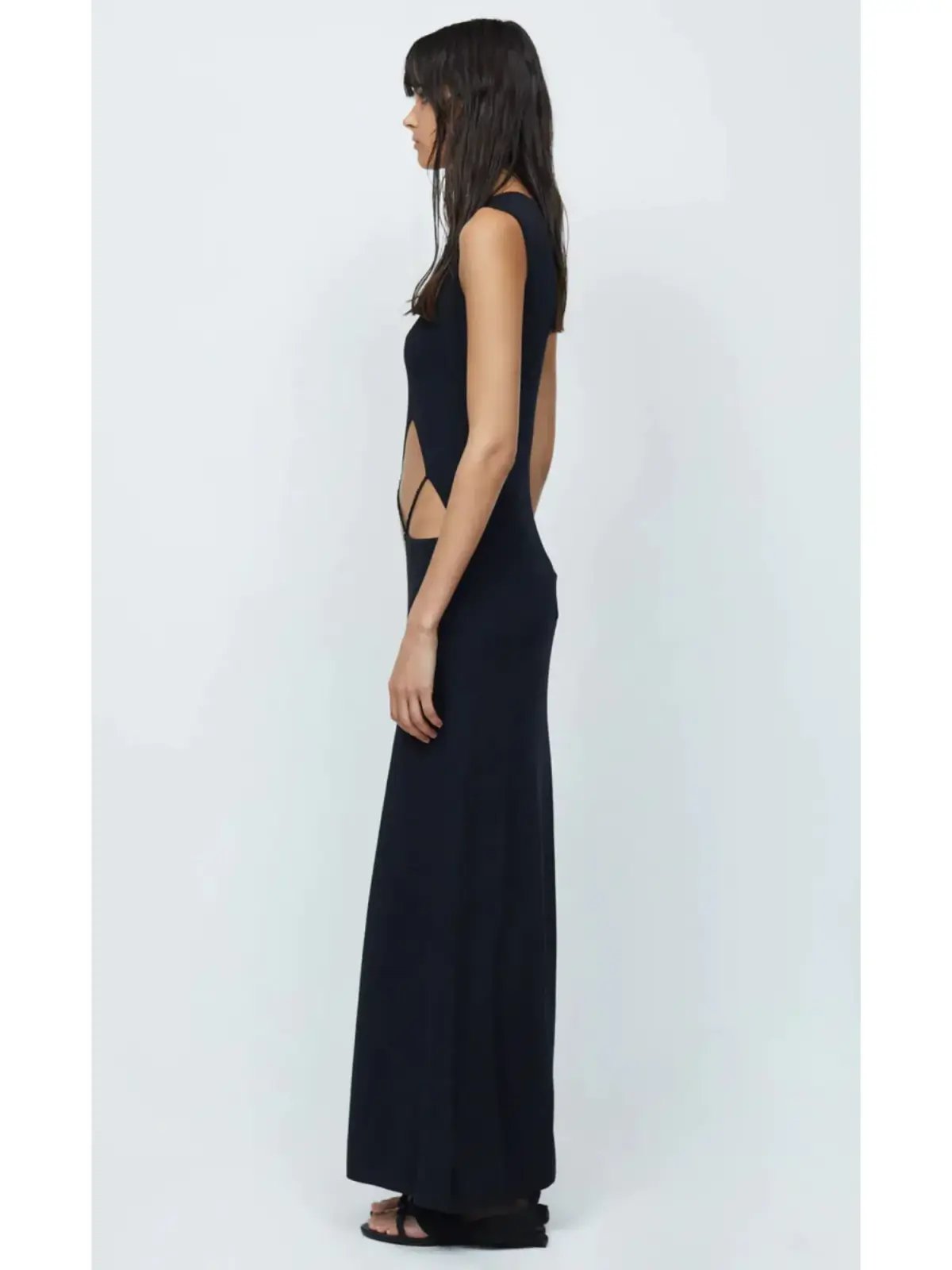 Bec & Bridge Skylar Suspend Knit Maxi Black Size AU 6 photo 2