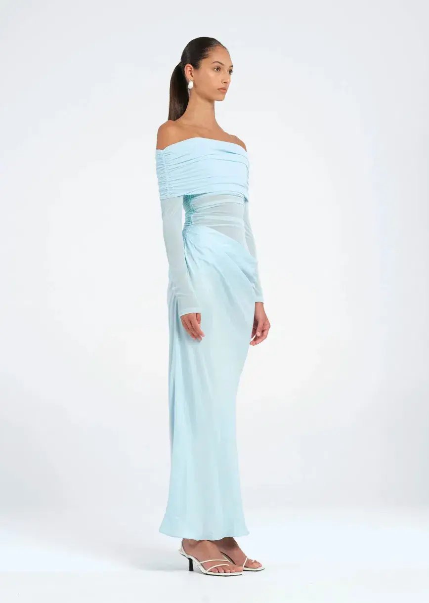 Yasmin Off-Shoulder Maxi Dress size 8 photo 2