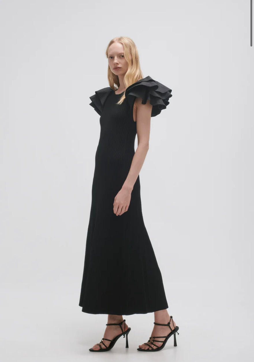 Aje Questa Puff Midi Dress photo 3