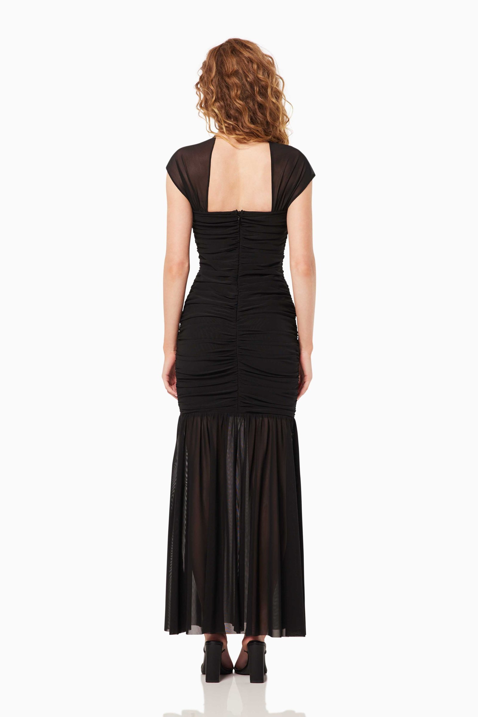 ELLIATT CAPRA MAXI DRESS - BLACK photo 6