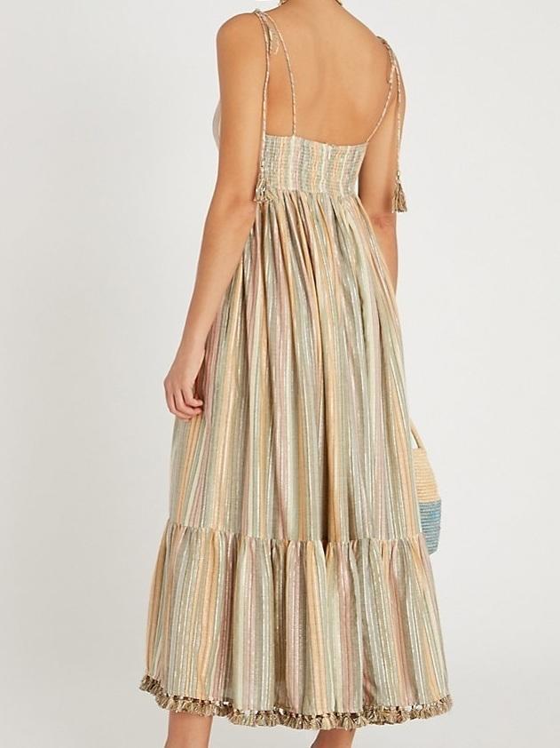 Zimmermann Juniper Rainbow Dress Size 8 photo 2