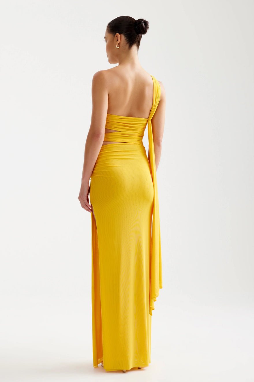 Lexi Nuri Dress - Burnt Orange photo 4