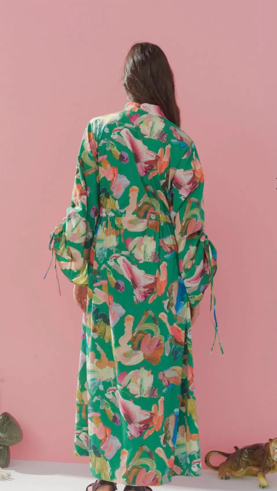 Alemais Alro Shirt Dress Print Size 14 photo 3