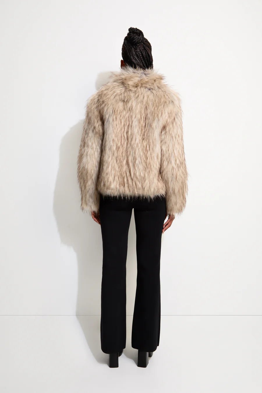 UNREAL FUR DELISH JACKET - NATURAL photo 5