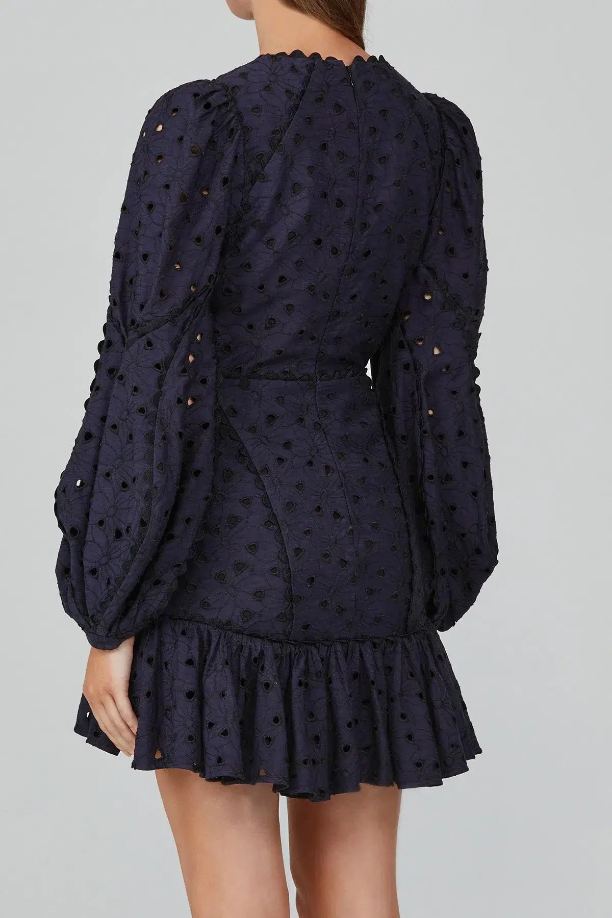 Acler Walker Dress Navy Size 8 photo 3