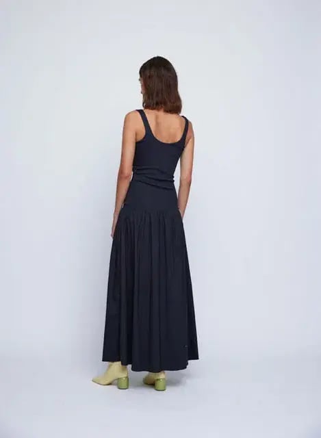 Anna Quan Florence Dress Black Noir Size 8 photo 6