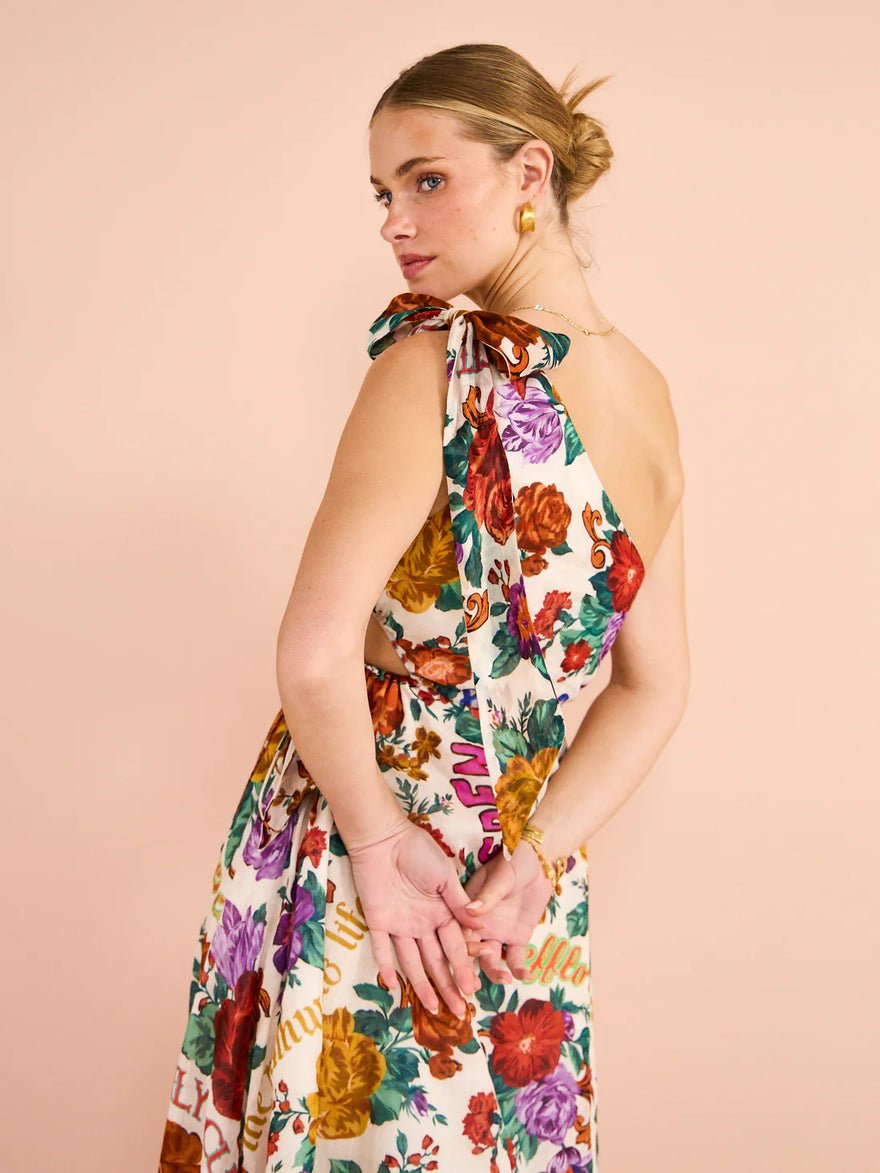 Kate Ford Palermo Tie Cut Out Dress photo 2