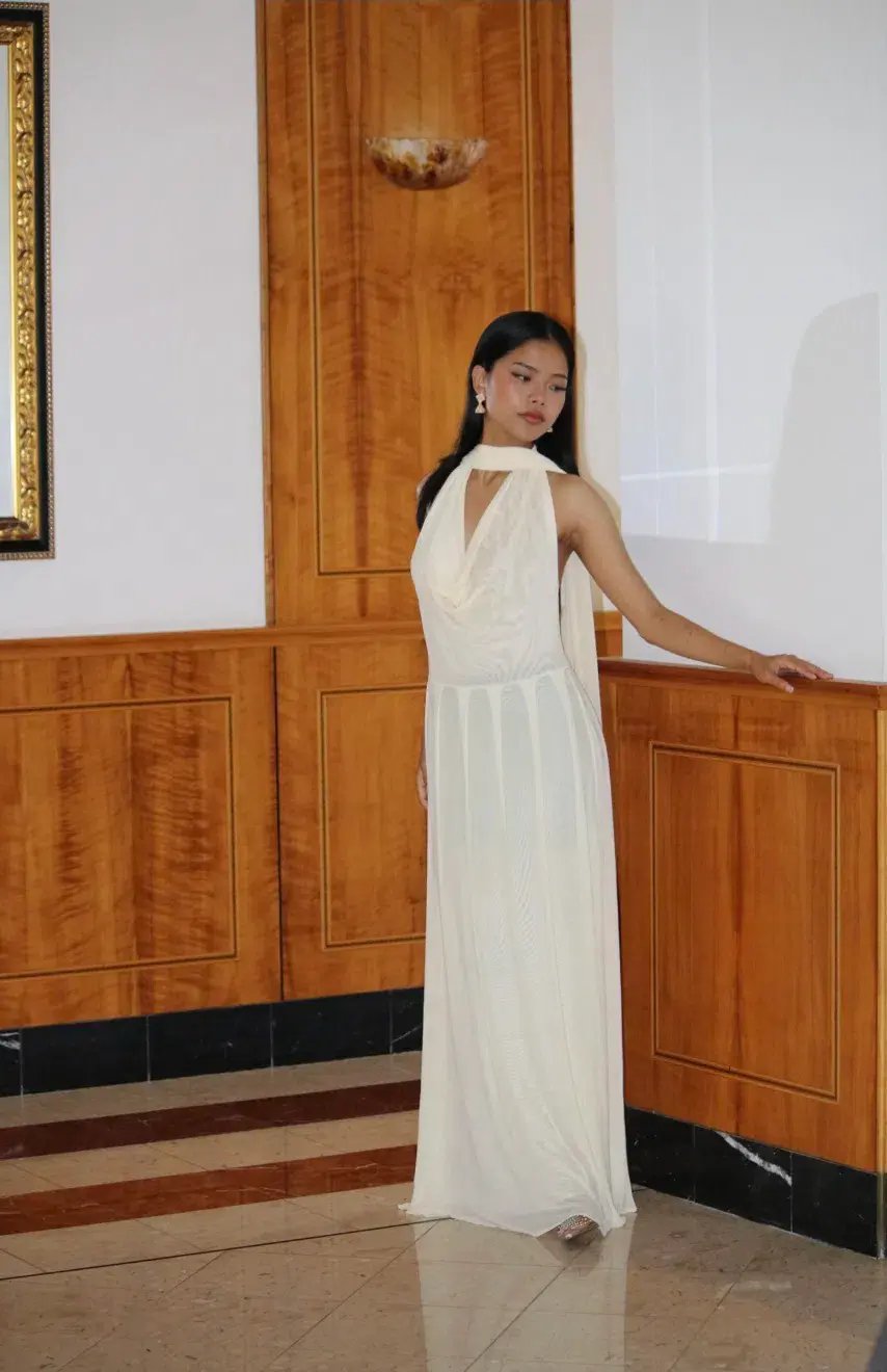 Raphaella Santana, The Hera Dress - Beige size S photo 3