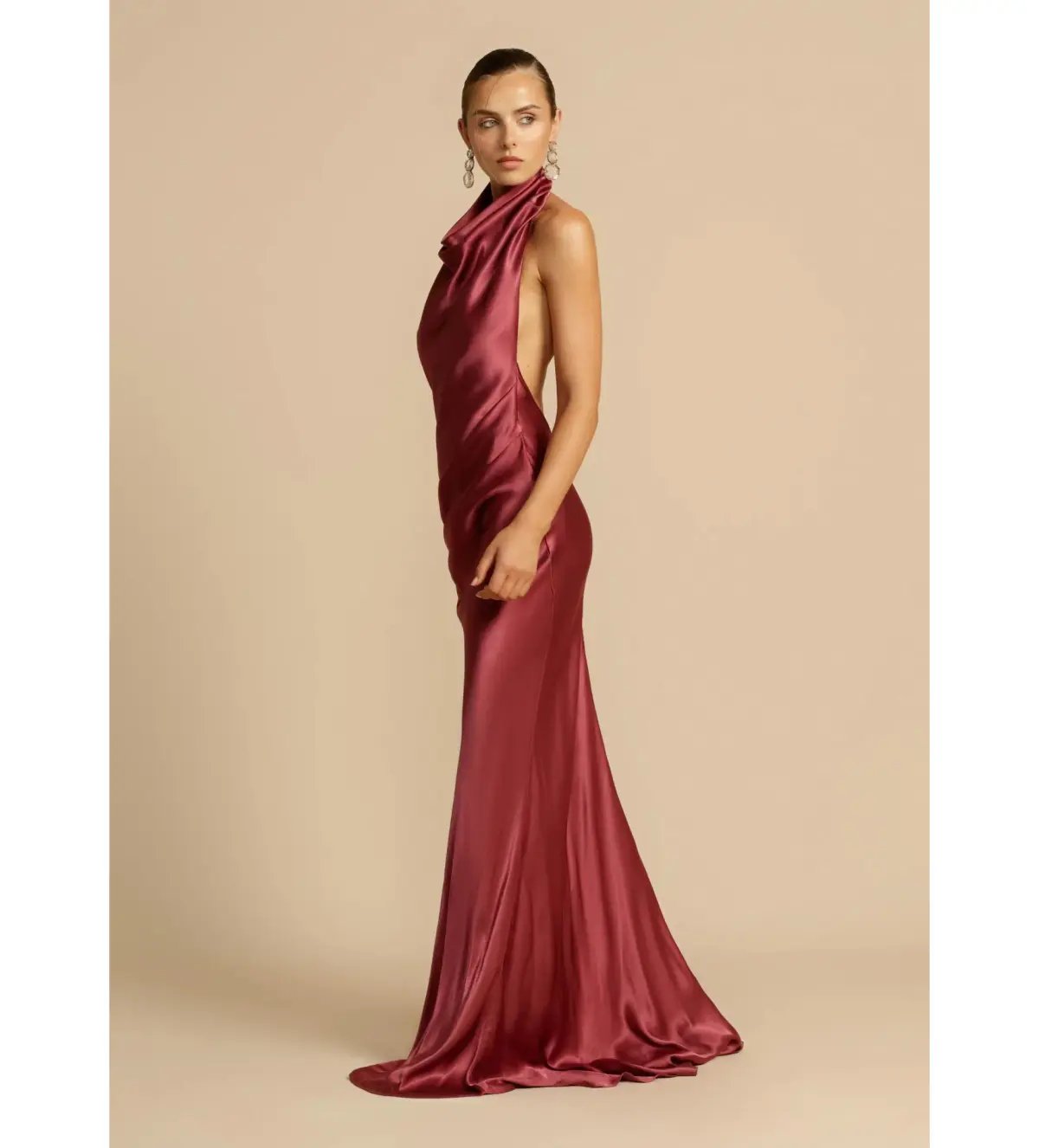 Arcina Ori Gaia Dress in Plum Size 8 photo 3
