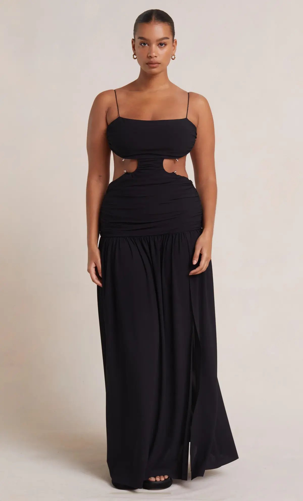 Bec & Bridge Minx Midi Dress Black Size 14 photo 3