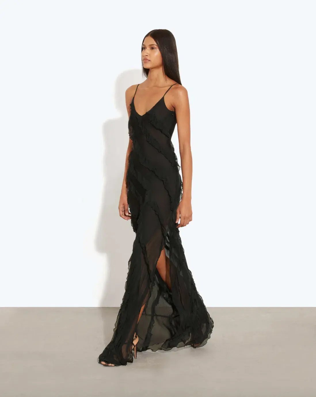 Rat & Boa Selena Maxi Dress Black Size XS / AU 6 photo 3