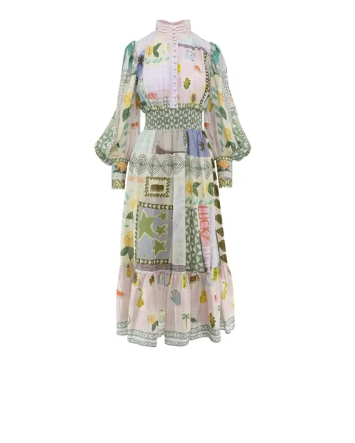Alemais Emma Gale Shirtdress Multi Size 12/XL photo 4