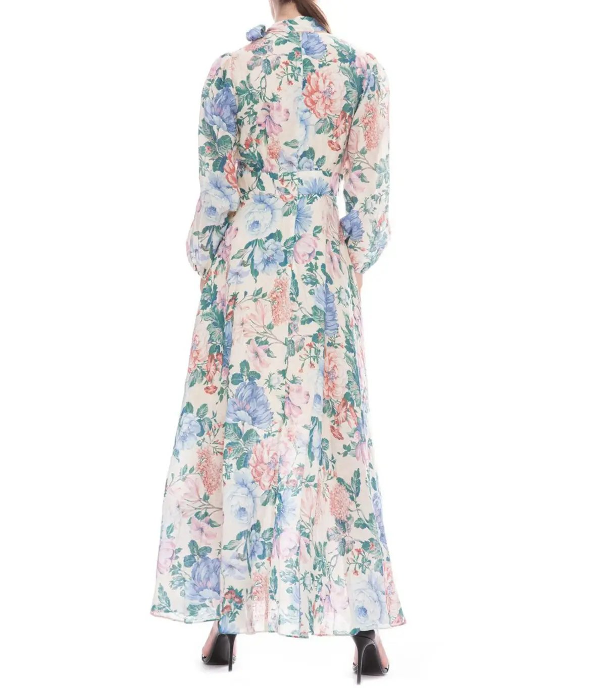 Zimmermann Verity Plunge Long Dress Dreamy Print Size 3 / AU 14 photo 3