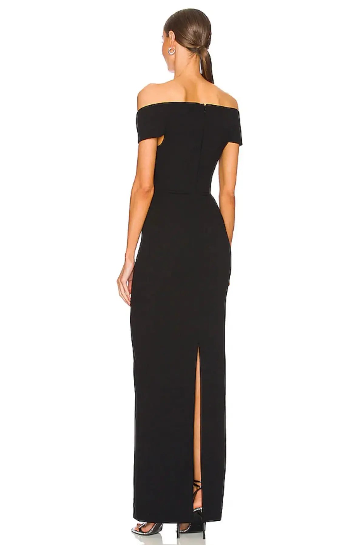 Solace London Marlowe Gown Black Size 6 photo 5