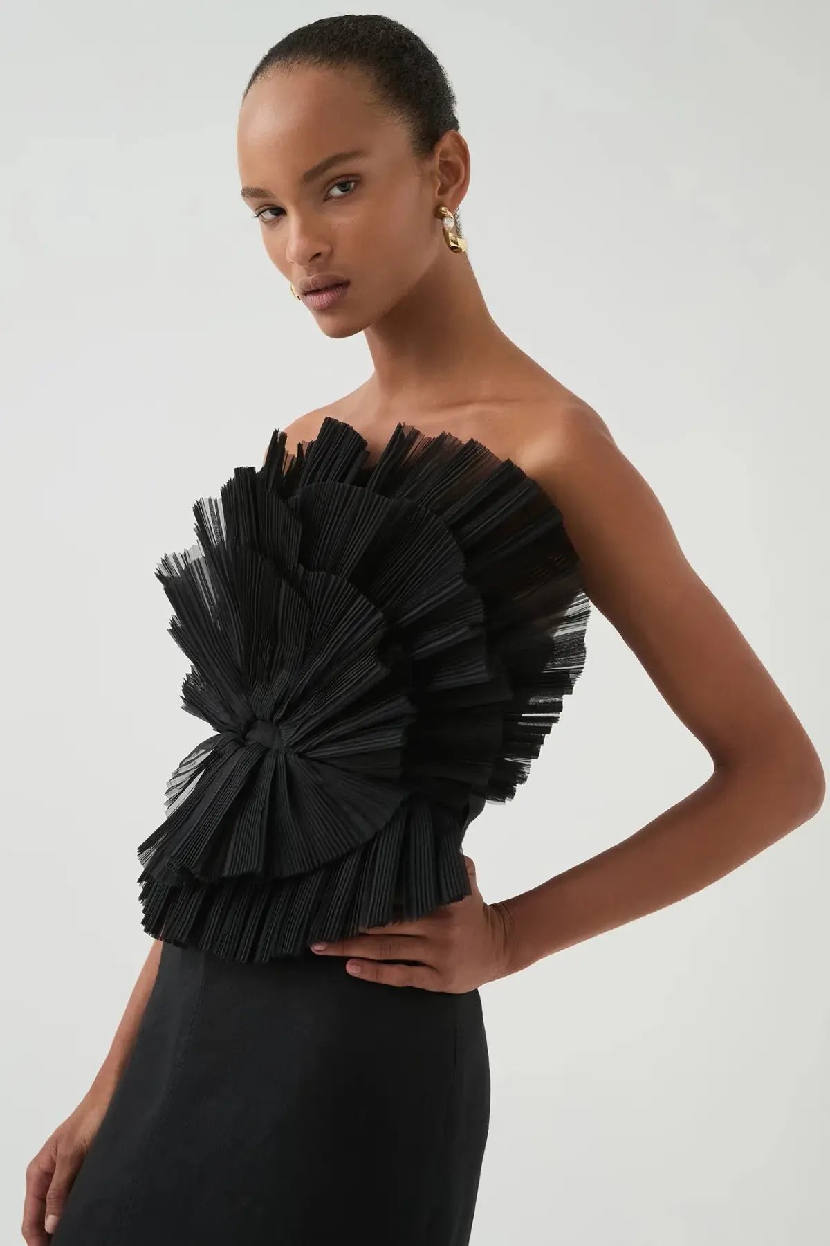 Aje Kira Midi Dress Black Size AU 8 photo 2