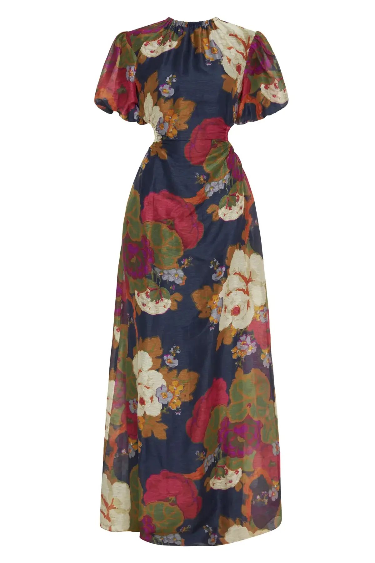 Sir the Label Bonita Puff Sleeve Gown Floral Size 1 / Au 8 photo 8