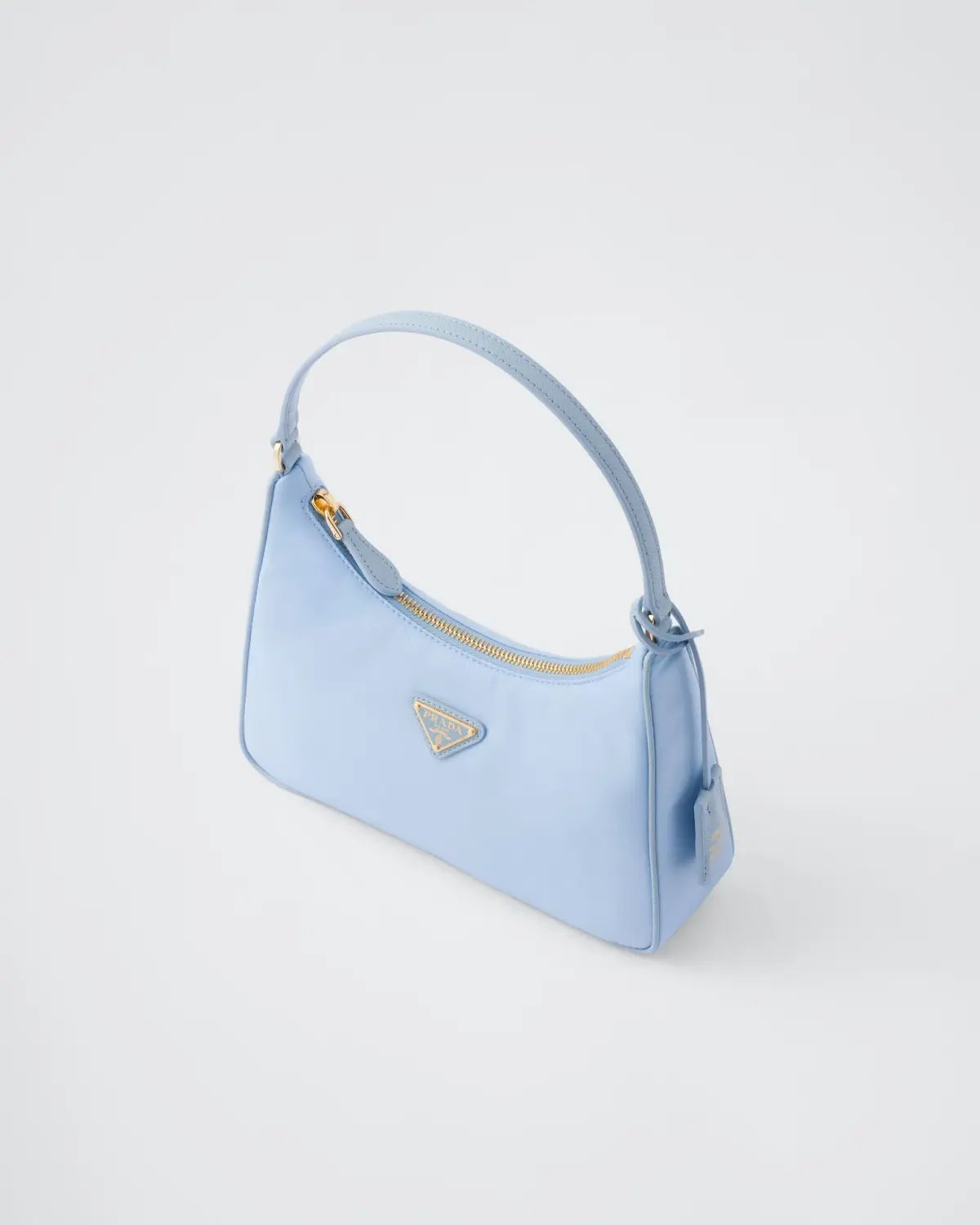 Prada Re-Edition 2005 Re-Nylon & Saffiano Mini Bag Pale Blue photo 2