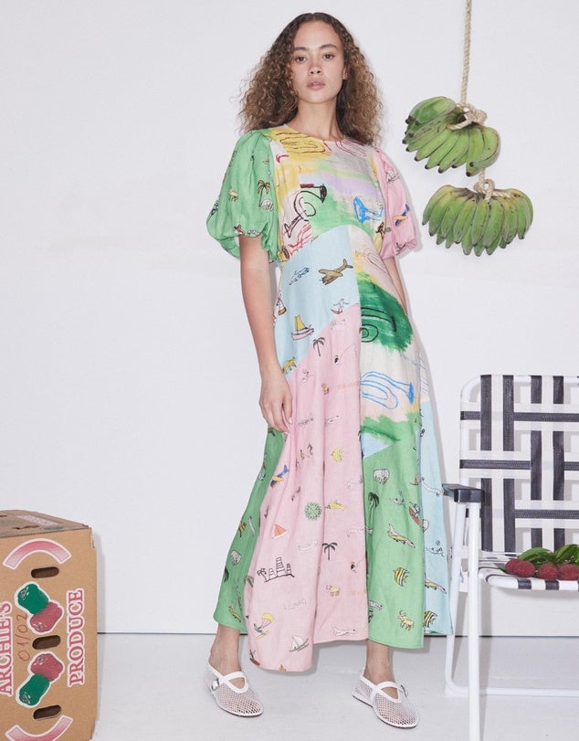 Alemais Jet Midi Dress photo 2