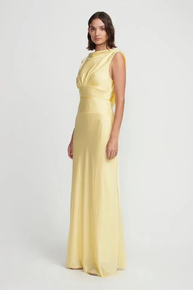 Hansen and Gretel Clara Bias Dress Butter Size XS / AU 6 photo 2