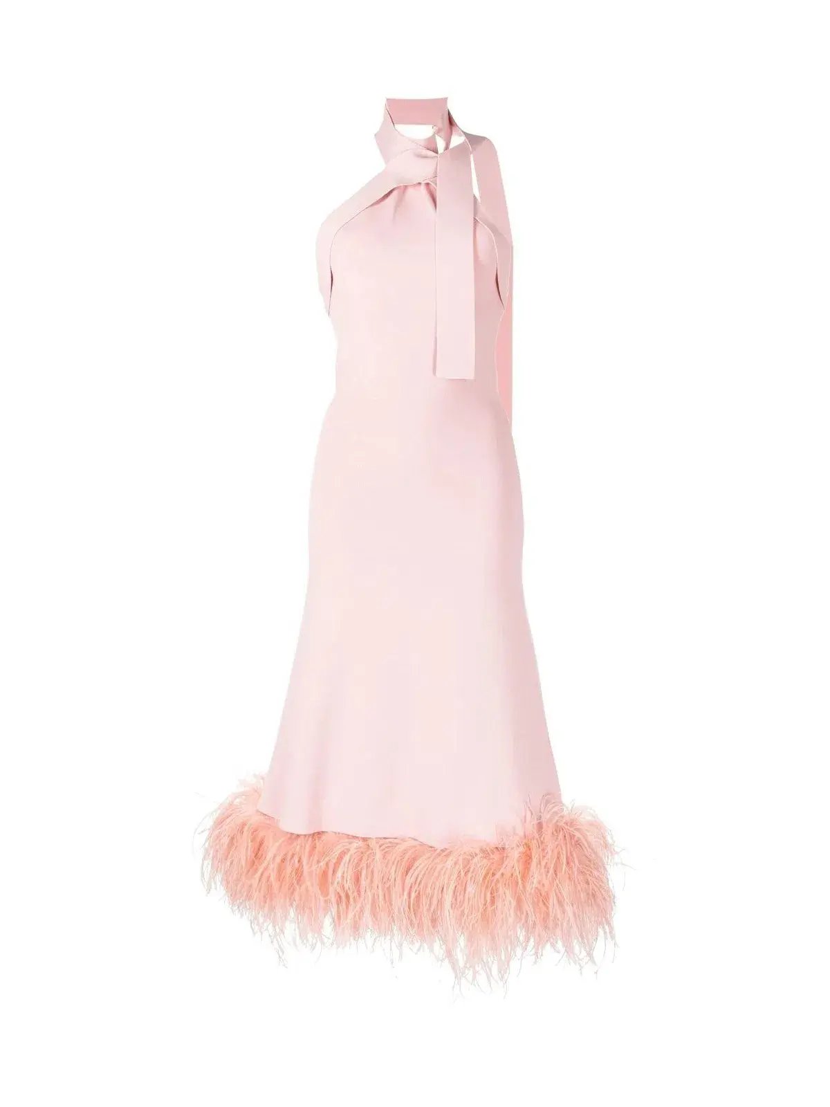 Rachel Gilbert Rita Dress Pink Size L photo 3