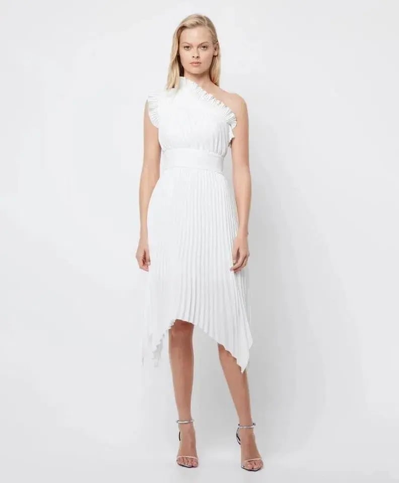 Mossman The Lady Like Midi Dress White Size 6 photo 2