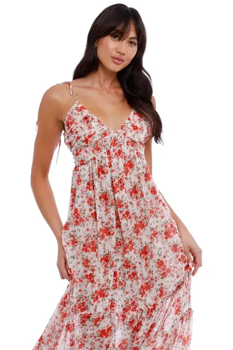 Misa LA Fallon Maxi Dress Floral Size 14 photo 2