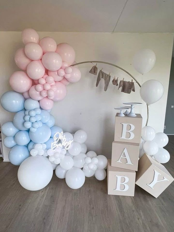 Balloon Garland for Sale/Setup for birthdays,baby shower, gender reveal, anniversary,All occasions! photo 6