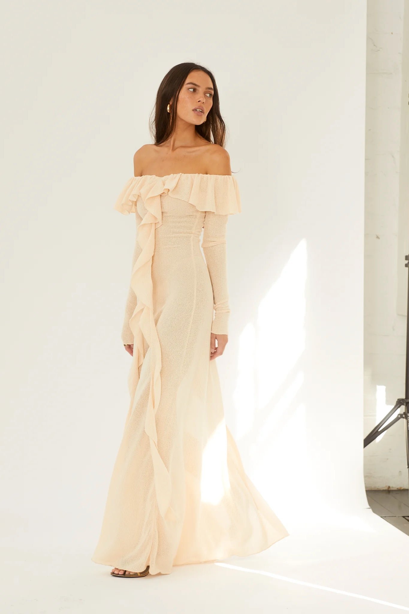 ARCINA ORI MILA DRESS - BUTTER CREAM photo 10