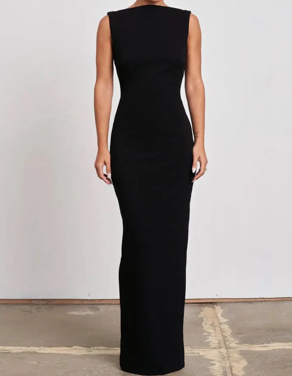 Effie Kats Verona Gown Black Size S / AU 8 photo 5