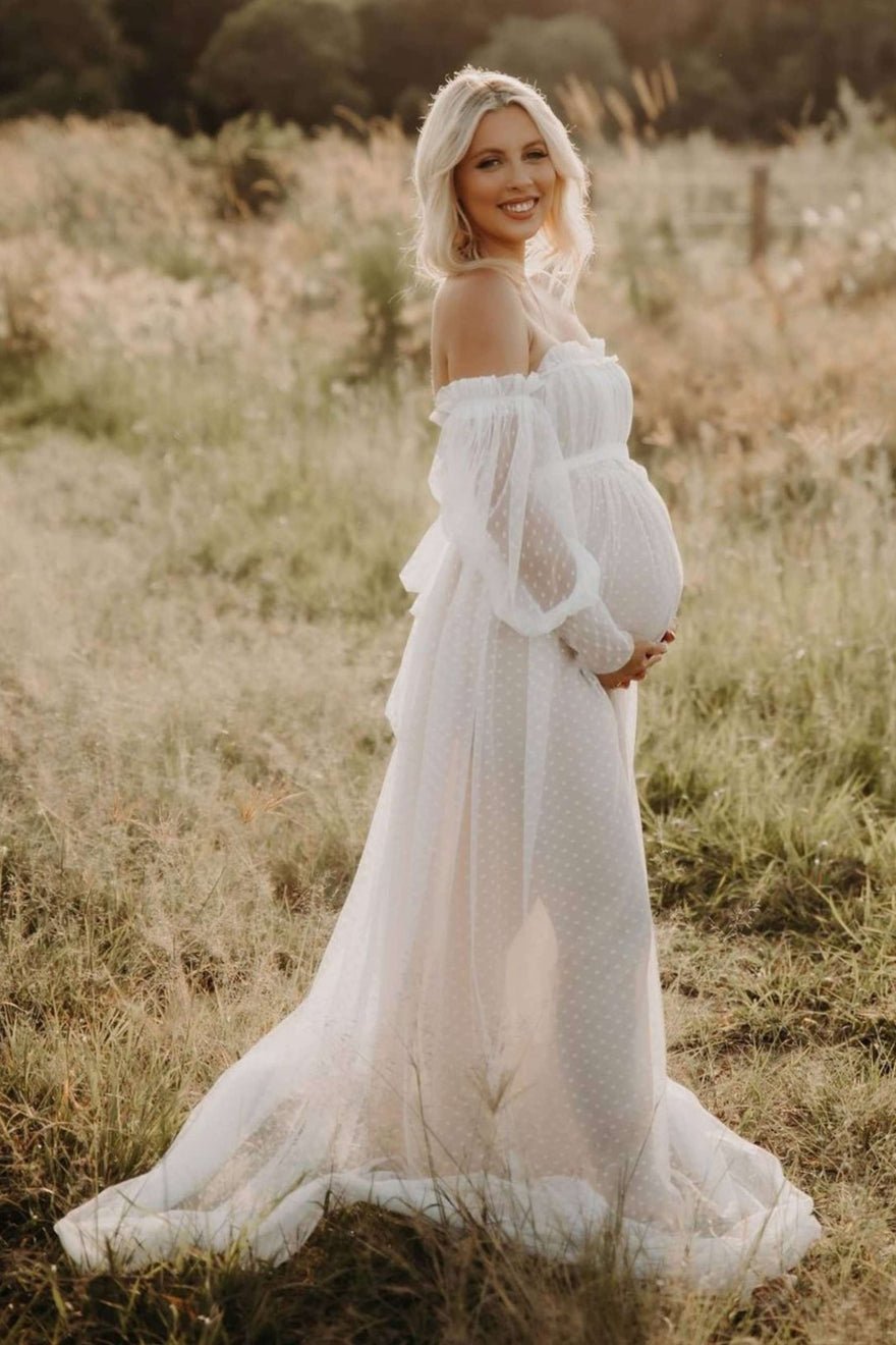 Mama Rentals Isadora Tulle Dress with Nude Lining photo 4