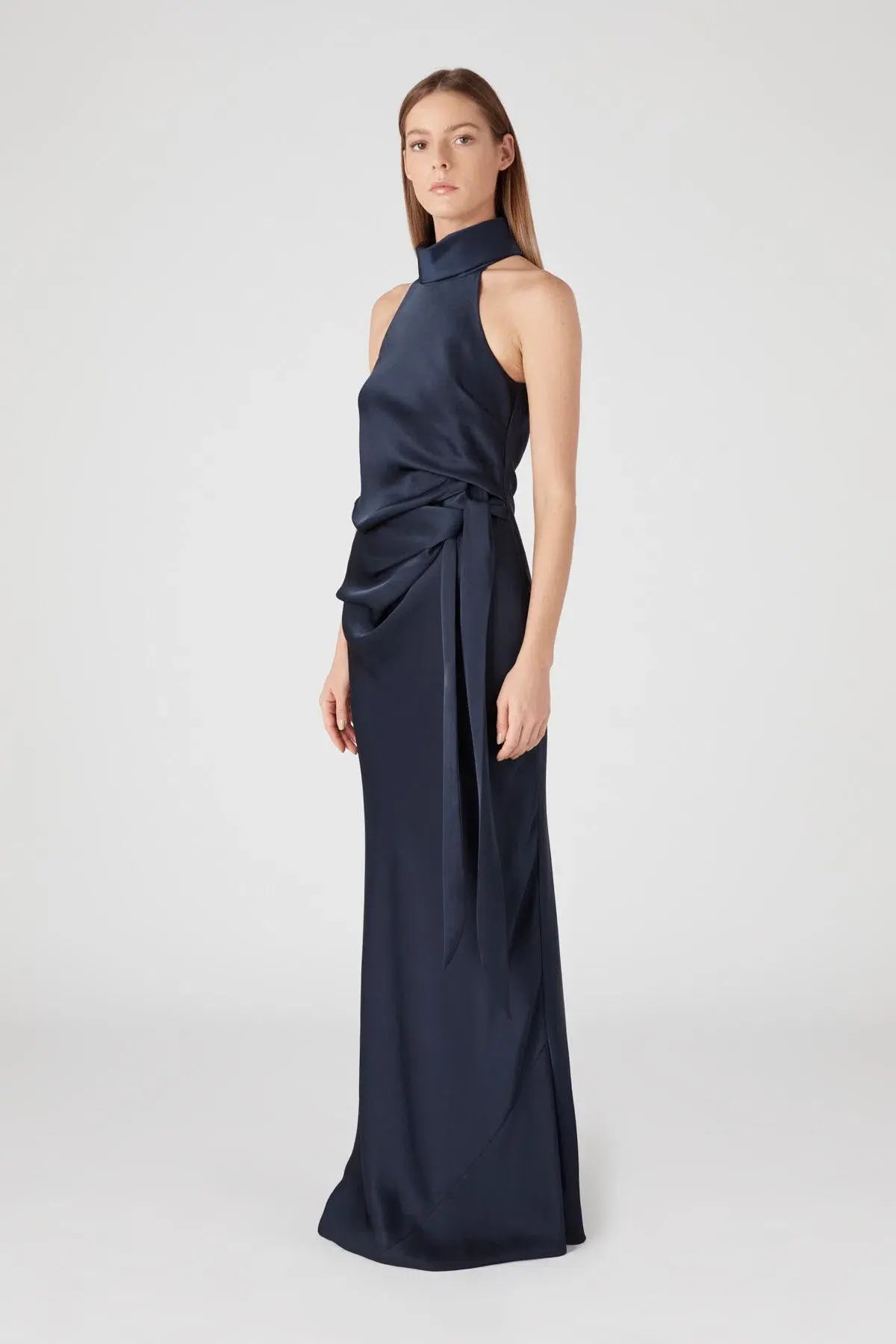 Camilla and Marc Antonelli Gown Navy Size 10 photo 2
