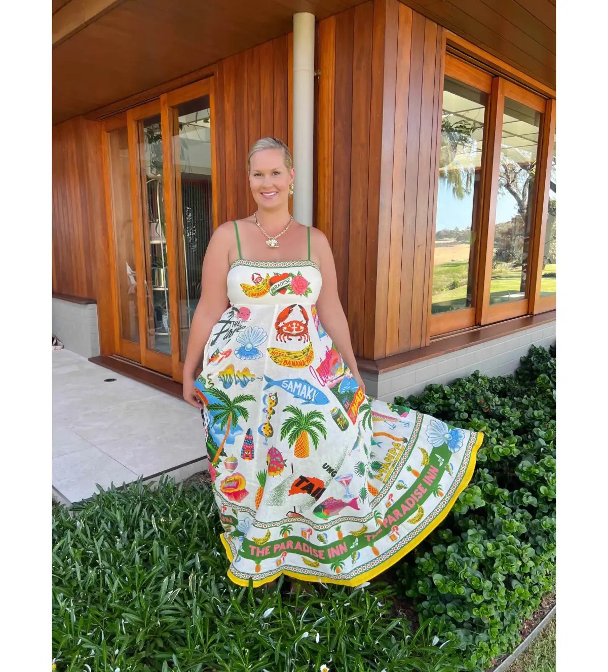 Alemais Paradiso Sundress Print Size 12 photo 2