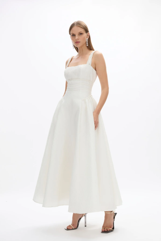 Rachel Gilbert Sophie Strap White photo 4