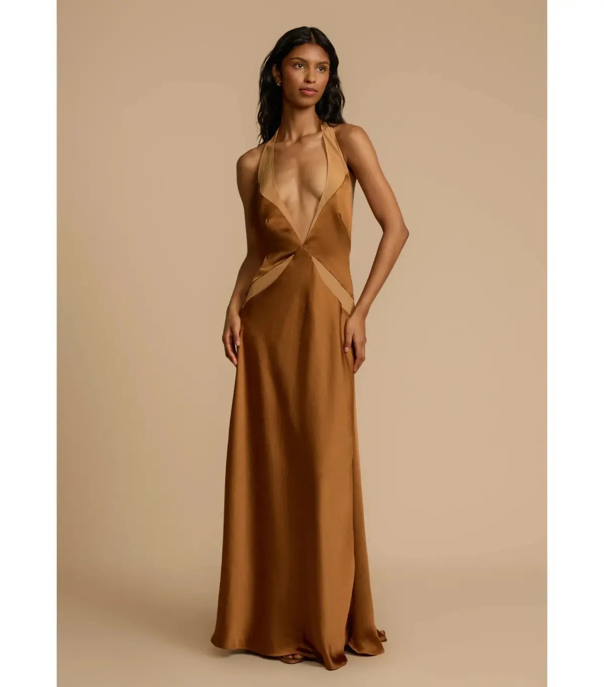 Arcina Ori Devora Dress Brown Size AU 6 photo 2