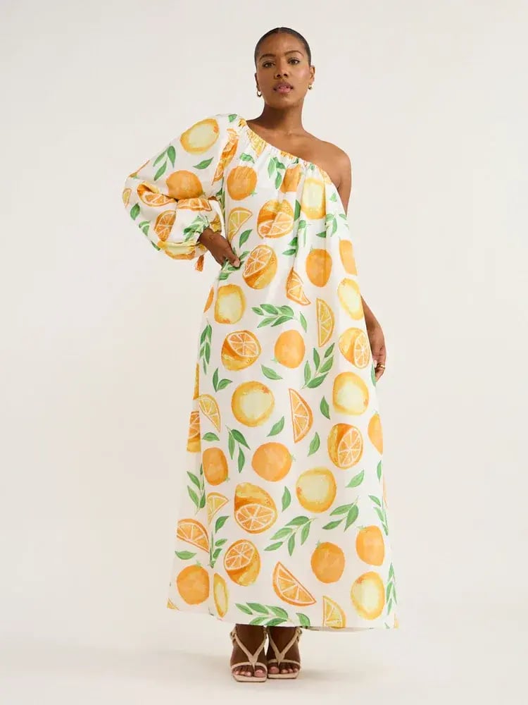 Ambra Maddalena Ophelia Dress In Orange Size 10 photo 2