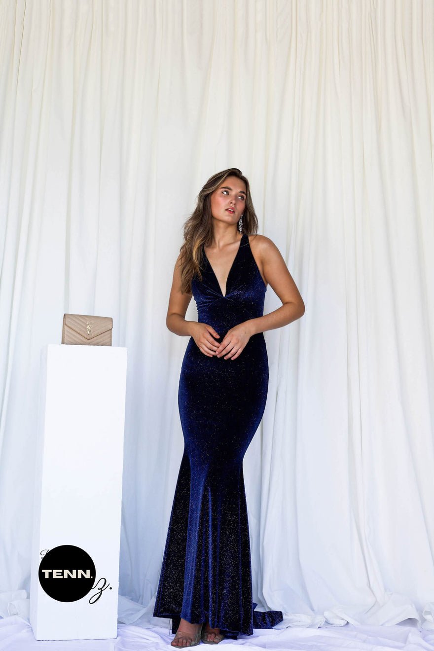TPC Kelly Gown - Navy Sparkle photo 2