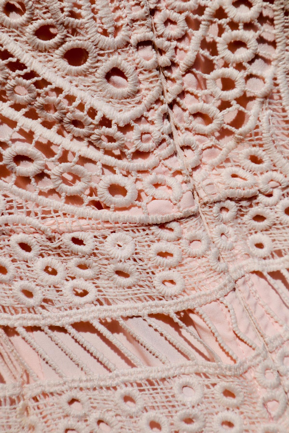 Mossman Isle of Forgiveness Dress Blush Pink Size 8 photo 7