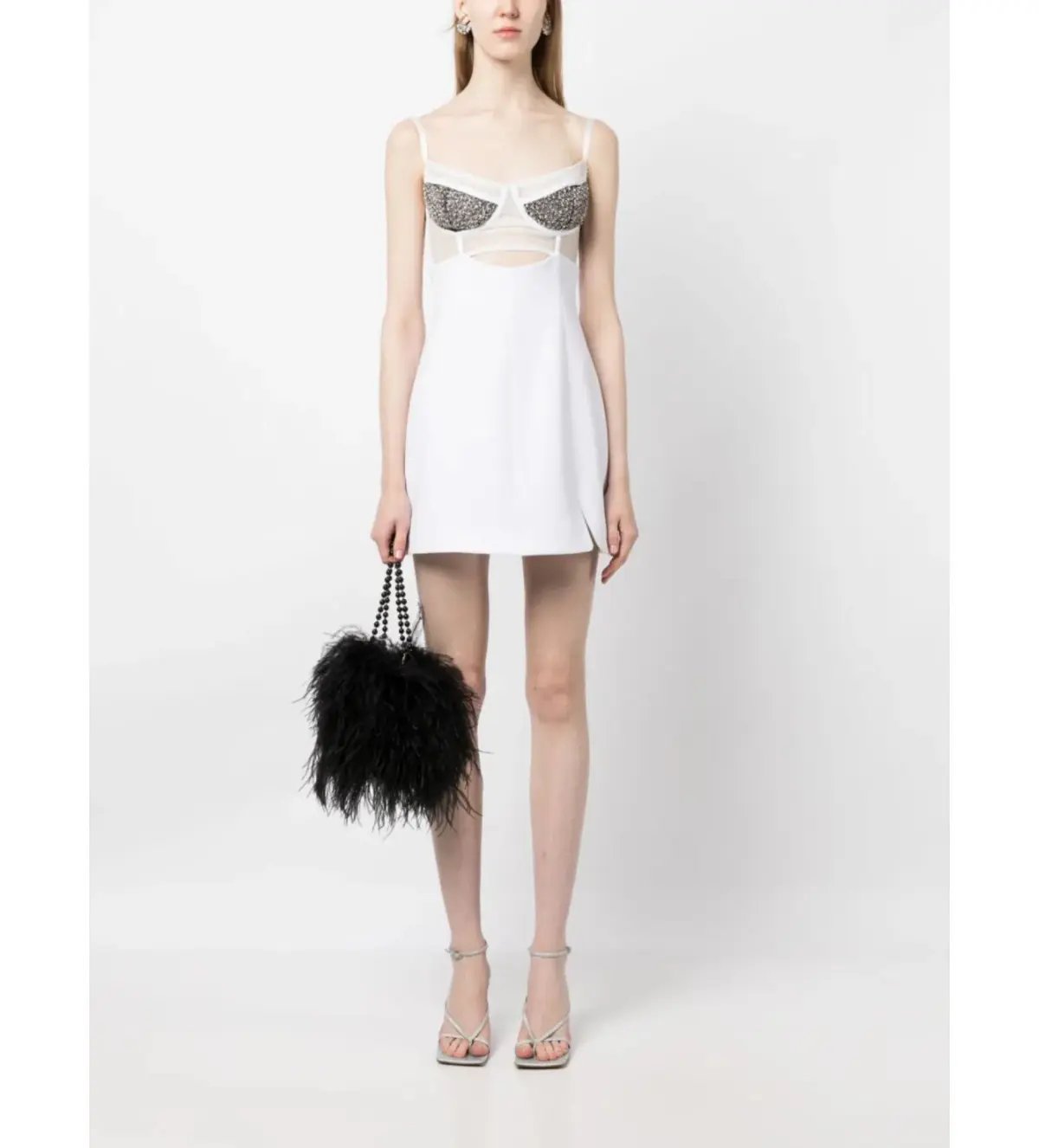 Rachel Gilbert Hartley Mini Dress Ivory Size 3/AU12 photo 2