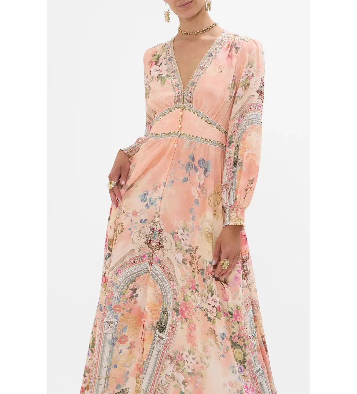 Camilla Jewellery Palace Dress Print Size AU 10 photo 3