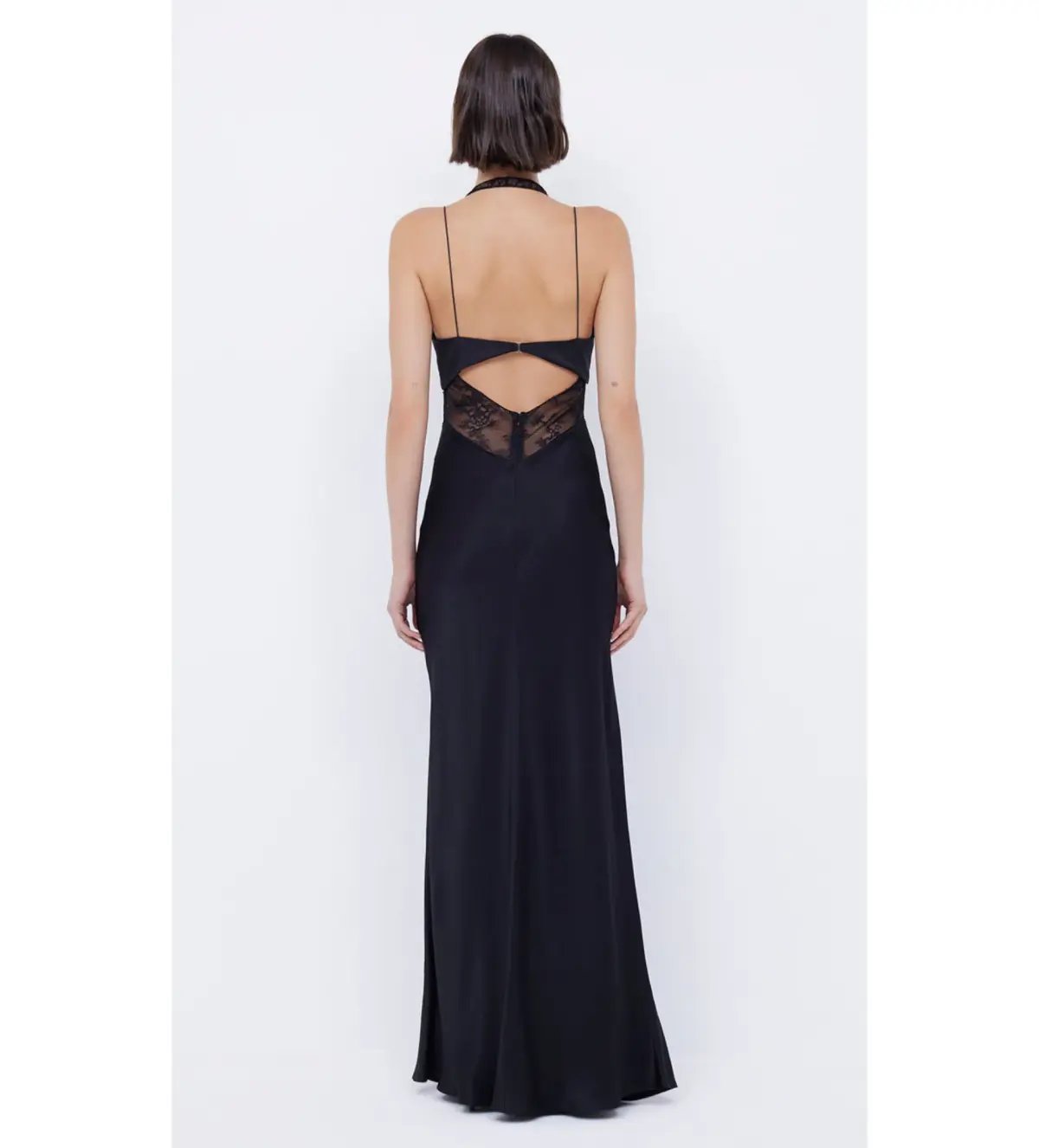 Bec & Bridge Liv Halter Maxi Dress Black Size 8 photo 3