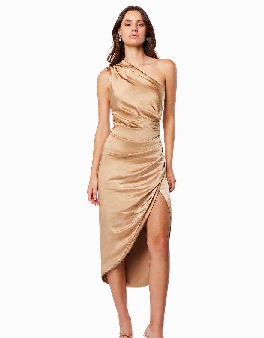 Elliatt Cassini Dress, Gold photo 4